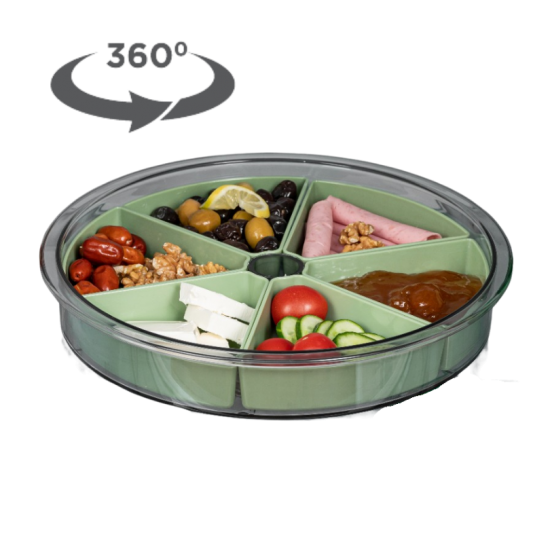360° Dönebilen Kahvaltılık Organizer
