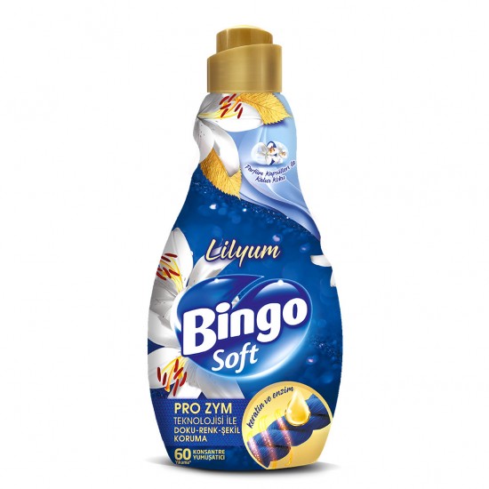 Bingo Soft Konsantre Çamaşır Yumuşatıcısı Lilyum 1440 ml