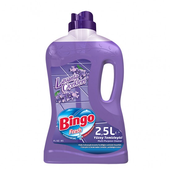 Bingo Fresh Yüzey Temizleyici Lavanta Çiçekleri 2500 ml