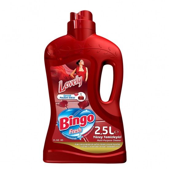 Bingo Fresh Yüzey Temizleyici Lovely 2500 ml