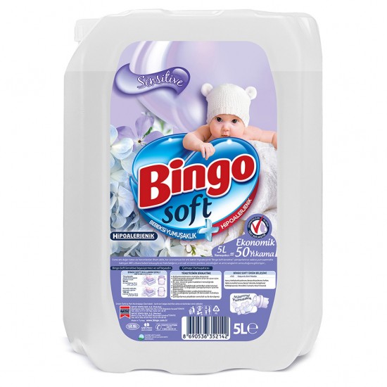 Bingo Soft Yumuşatıcı Sensitive 5000 ml