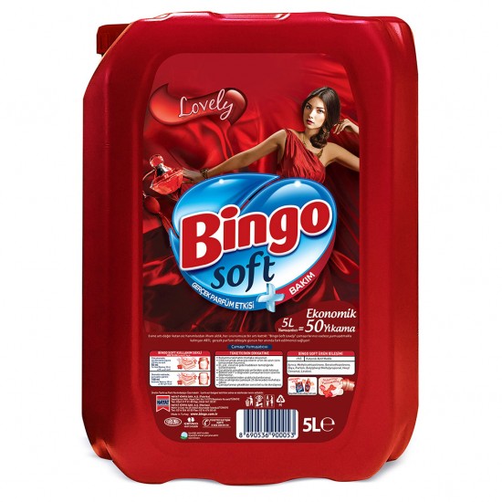 Bingo Soft Yumuşatıcı Lovely 5000 ml
