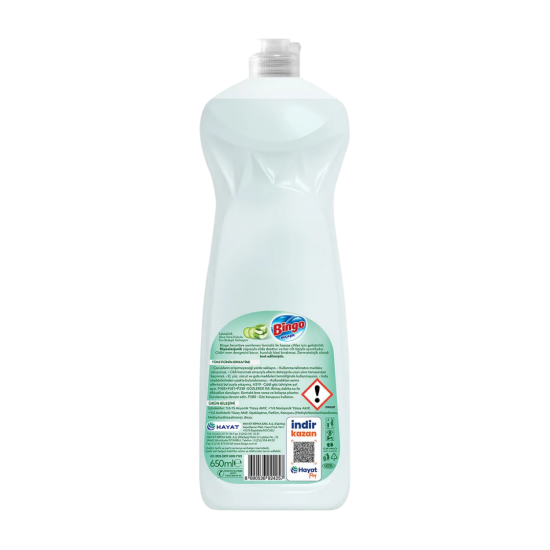 Bingo Bulaşık Deterjanı Sensitive 650 ml