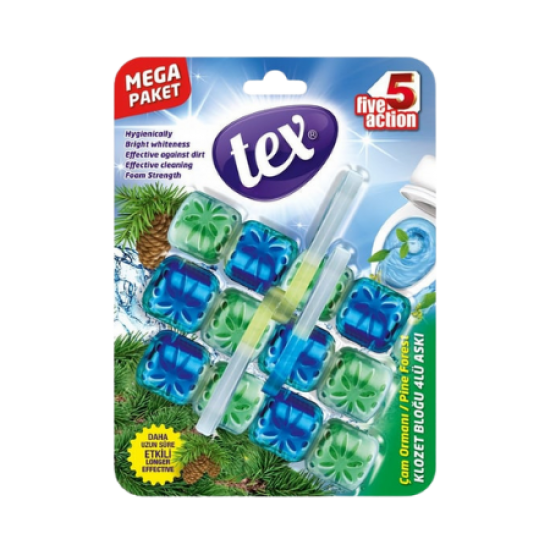 Tex Wc Klozet Bloğu Mega 3*50 gr