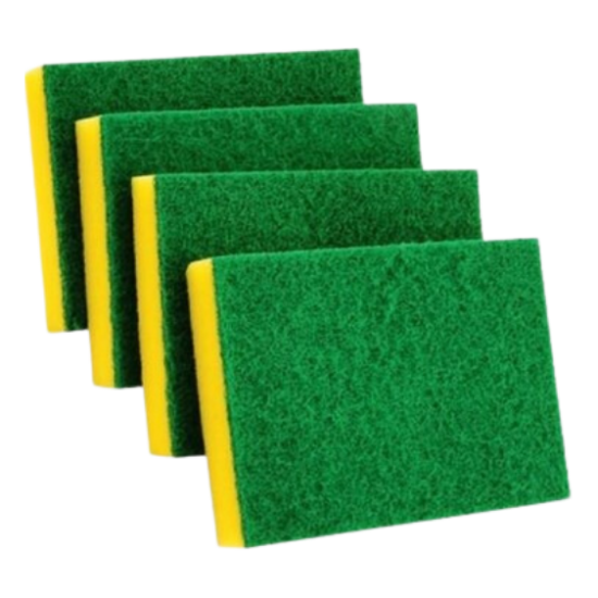 Endüstriyel Bulaşık Süngeri 4'lü