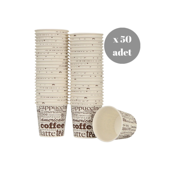 Karton Bardak 2,5 Oz 50'li Paket