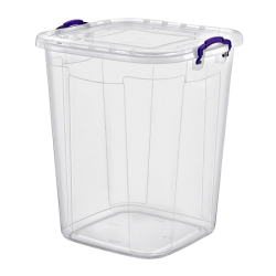 Kare Kova Şeffaf 35 lt