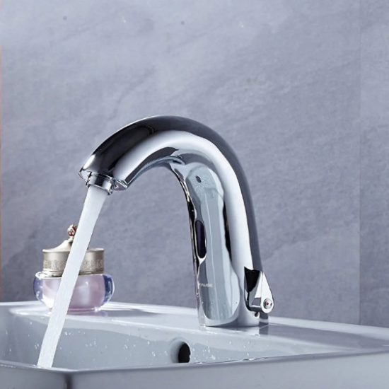 Fause Fotoselli Lavabo Bataryası Isı Kumandalı Çift Su Girişli