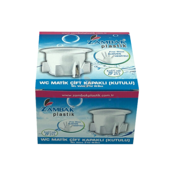Wc Matik Çift Kapaklı Kutulu
